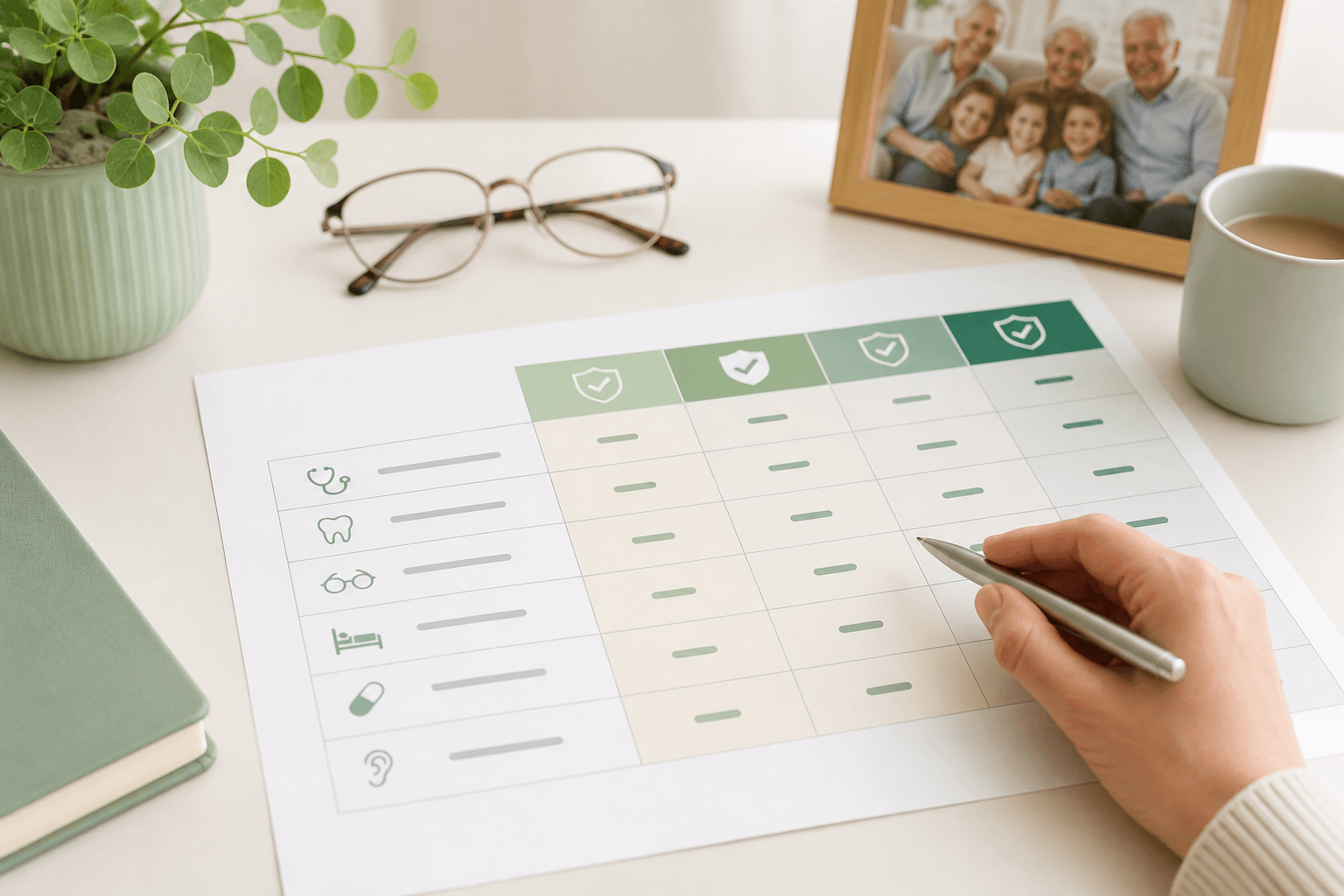 Comment lire un tableau de garanties de mutuelle : le guide simple